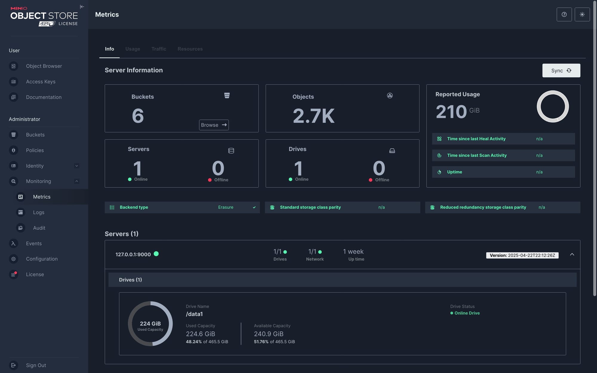 鉄の塊をオブジェクトストレージにする